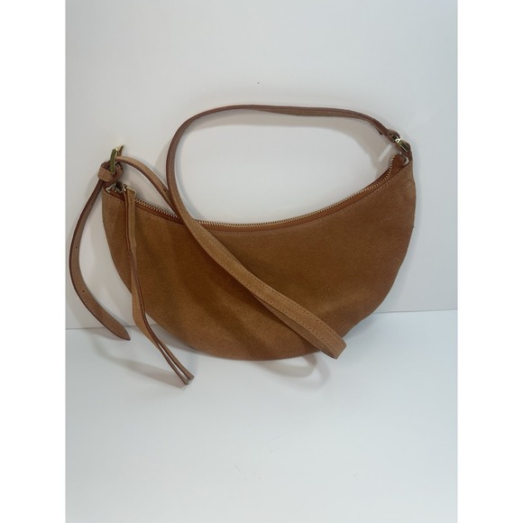 Lisselle Kiss Handbag Freya Crossbody Leather Brown Shoulder‎ Bag - Picture 2 of 9